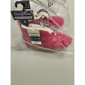 Dearfoam mid-ankle slippers women's size 5-6